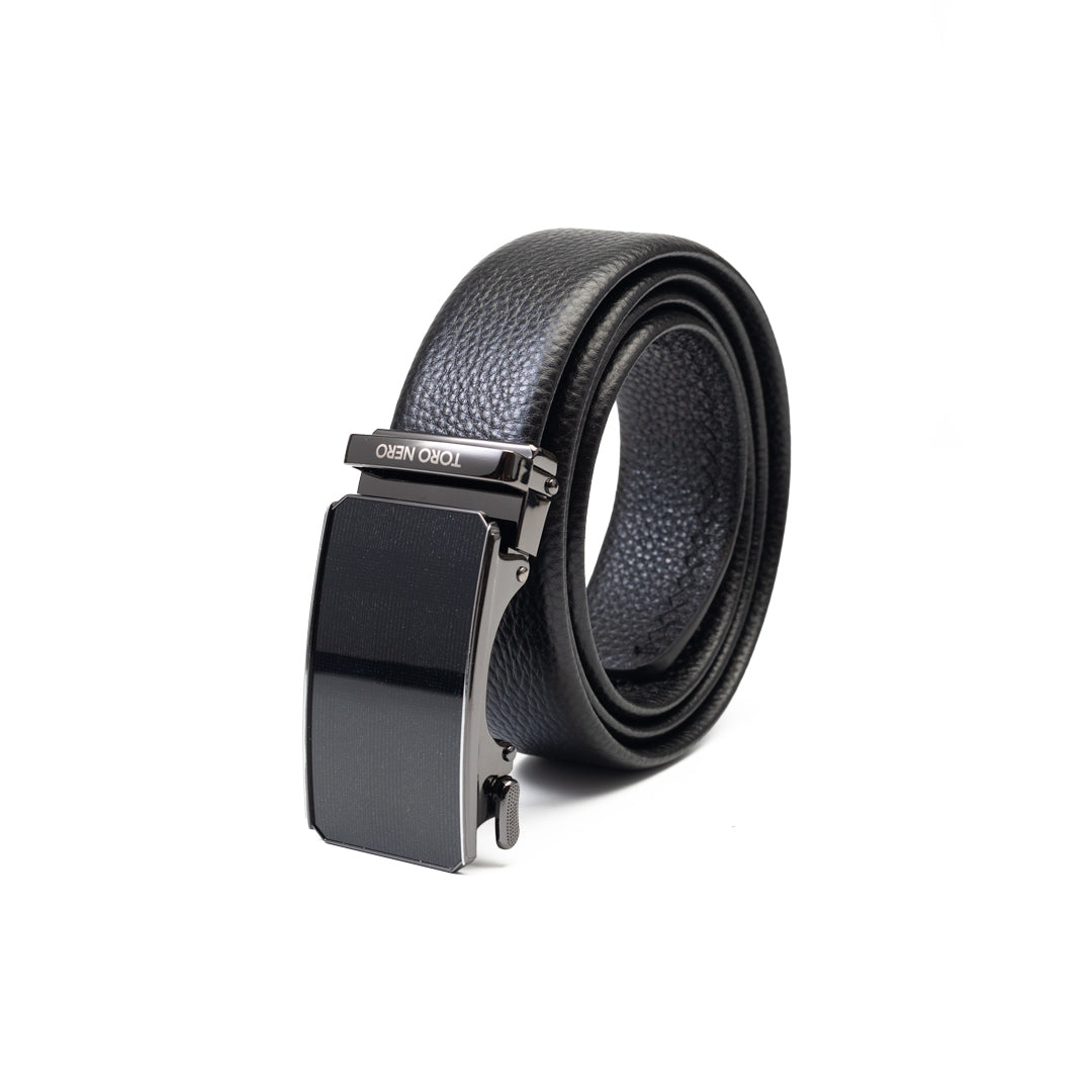 Cinturón de hombre negro Sing