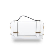 Bolso de mujer de piel natural blanco Natalia