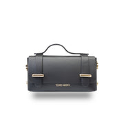 Bolso de mujer de piel natural negra Natalia