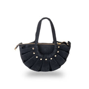 Bolso de mujer de piel genuina negro Ruth
