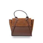 Bolso de piel natural marrón-marrón Erika