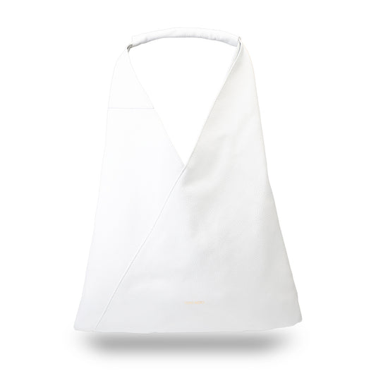 Bolso de mujer de piel genuina blanca Camelia