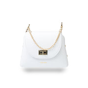 Bolso de mujer de cuero genuino blanco Raisa