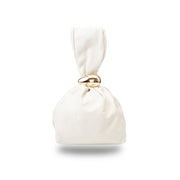 Bolso de mujer de cuero natural beige Eliza