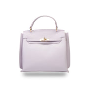 Bolso de mujer de piel natural lila Raluca