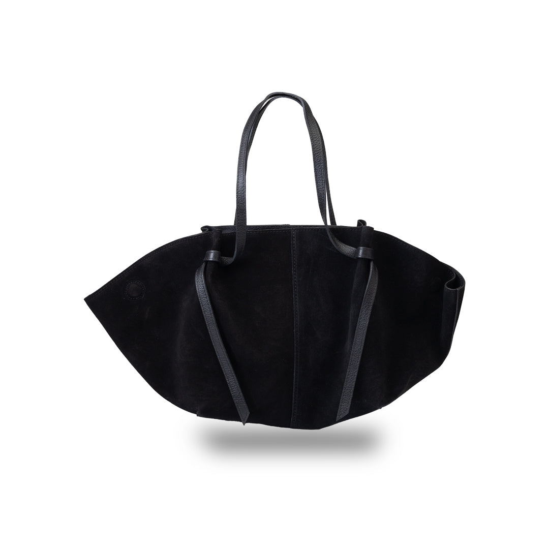 Bolso de mujer de piel natural negra Alice