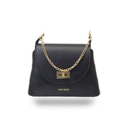 Bolso de mujer de piel natural negro Raisa