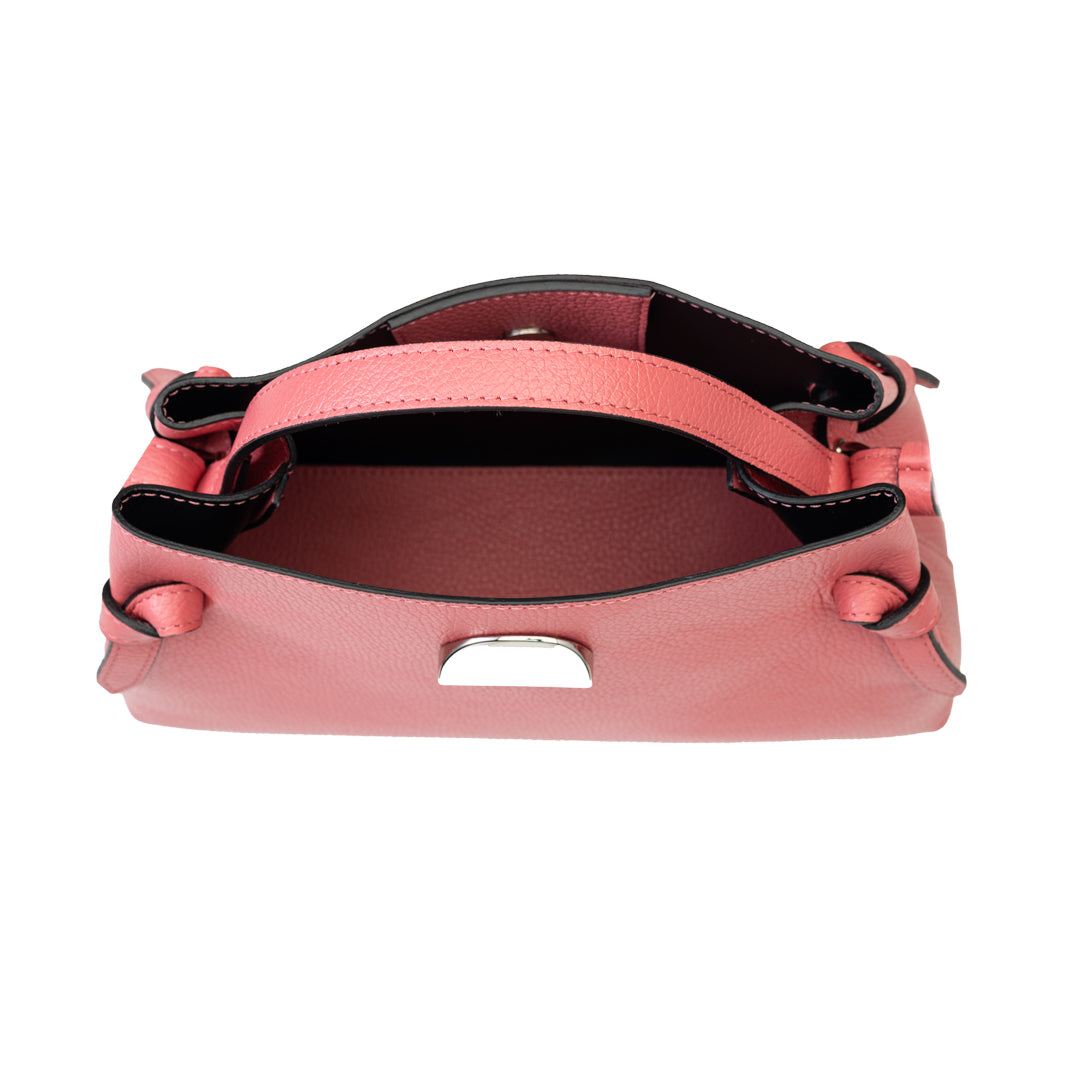 Bolso de mujer de piel natural salmón Tania