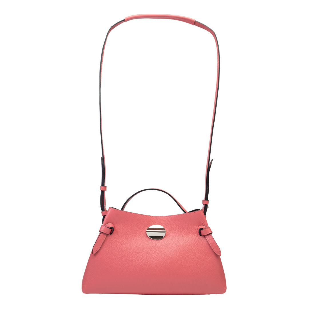 Bolso de mujer de piel natural salmón Tania