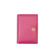 Cartera de mujer de piel natural fucsia-detail Little
