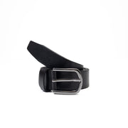 Cinturón para niños de cuero natural negro New kids