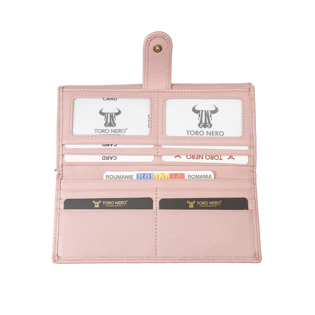 Cartera de mujer de piel genuina rosa empolvado-detail Reset