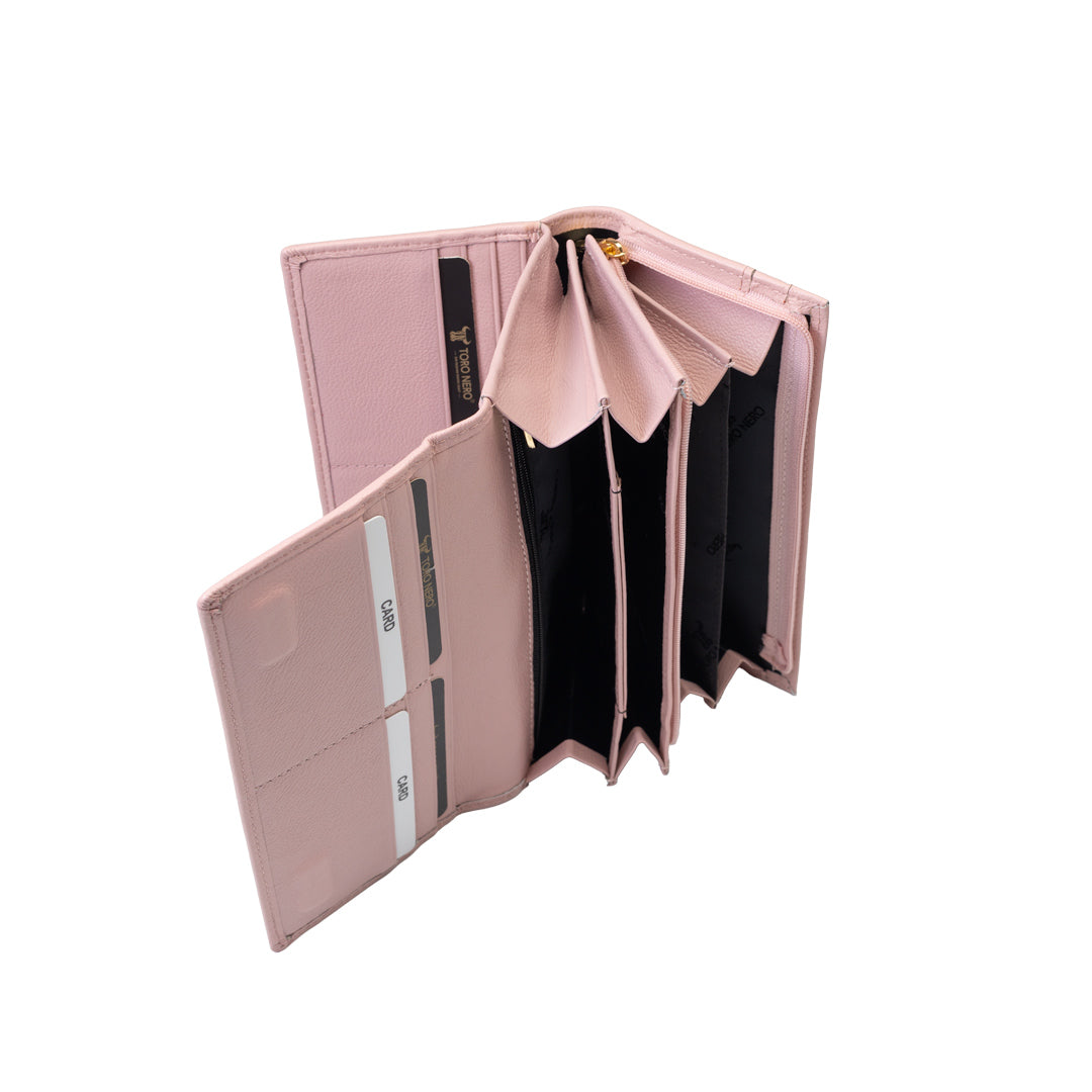Cartera de mujer de piel genuina rosa empolvado-detail Reset